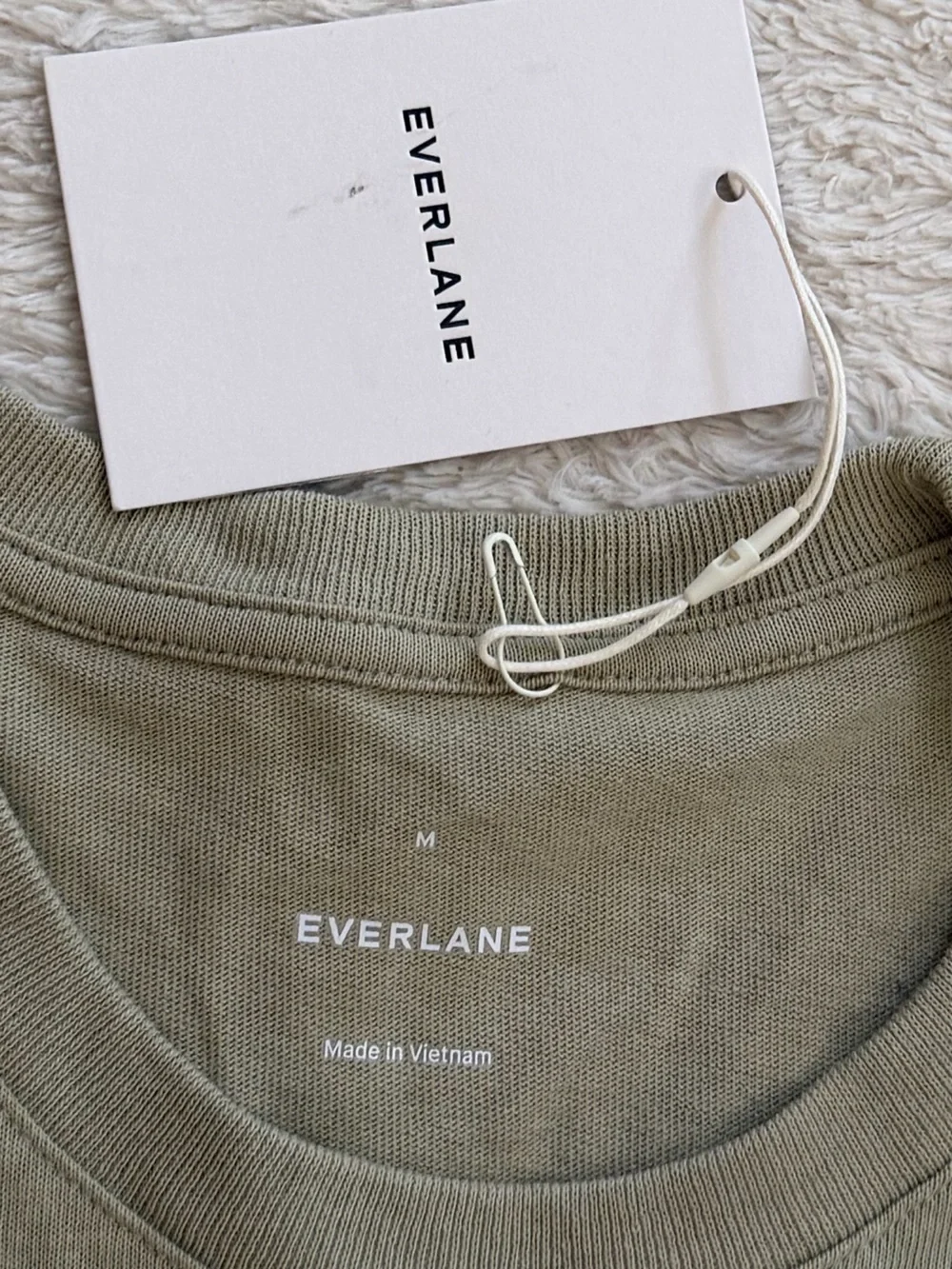Everlane the Premium Weight Relaxed Crew Tee NWT - Picture 7 of 11